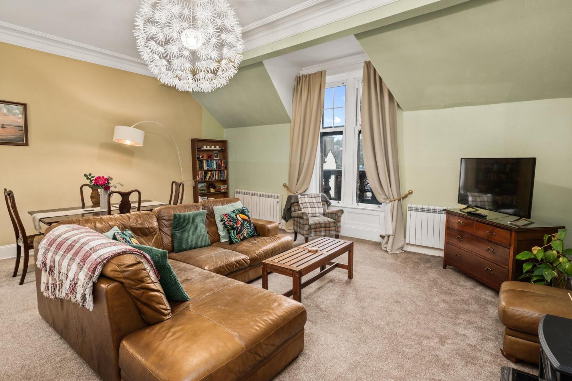 Panoramic Sea Views - Stunning 3Bd Apt & Balcony Oban Zewnętrze zdjęcie