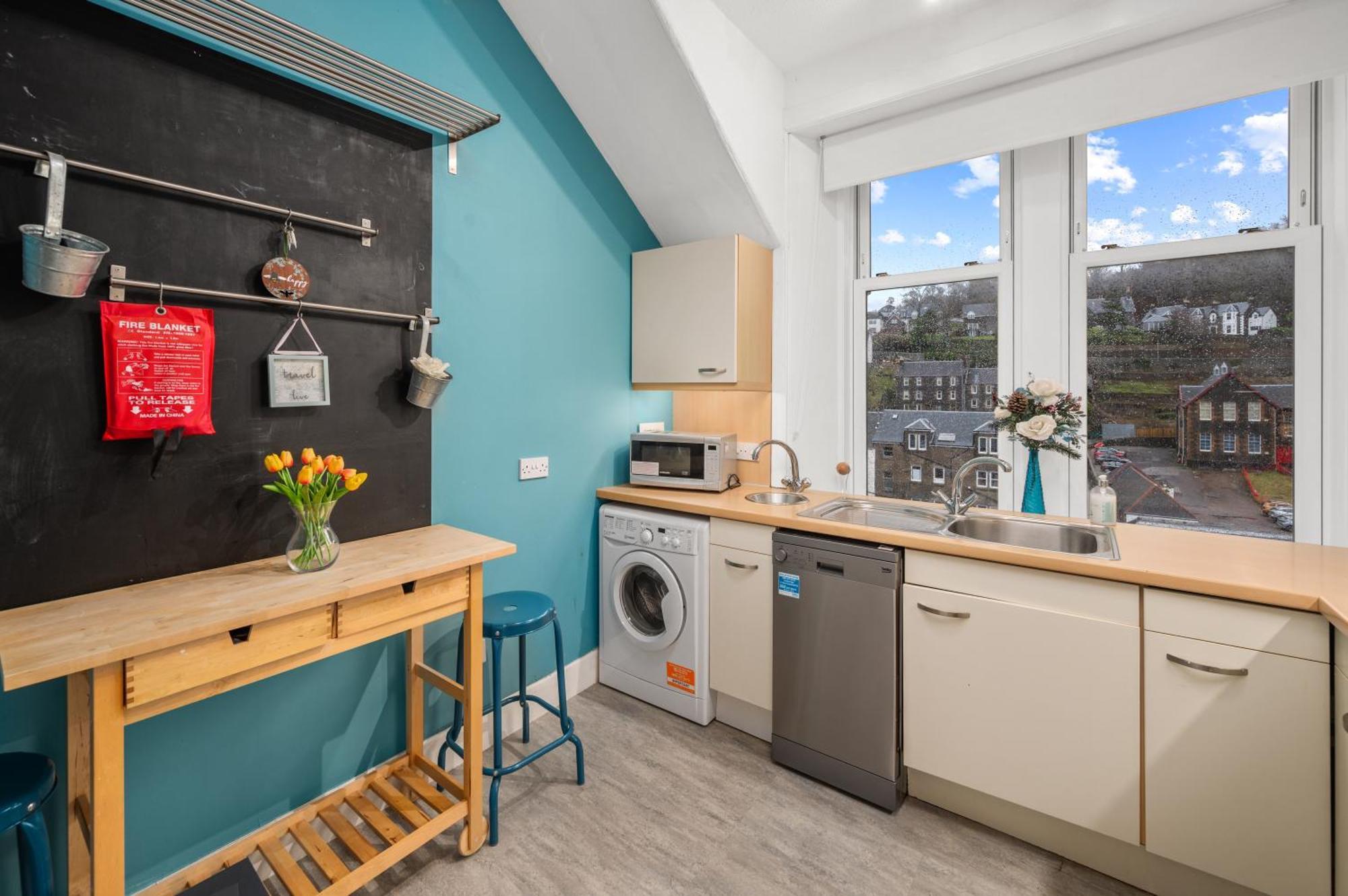 Panoramic Sea Views - Stunning 3Bd Apt & Balcony Oban Zewnętrze zdjęcie